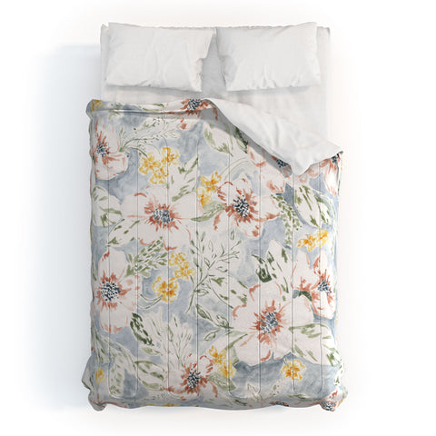 Jacqueline Maldonado Sun Drenched Floral Comforter