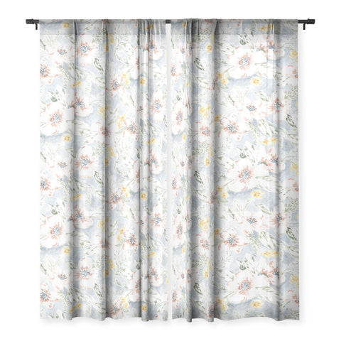 Jacqueline Maldonado Sun Drenched Floral Sheer Non Repeat