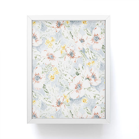 Jacqueline Maldonado Sun Drenched Floral Framed Mini Art Print