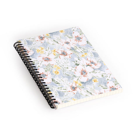 Jacqueline Maldonado Sun Drenched Floral Spiral Notebook