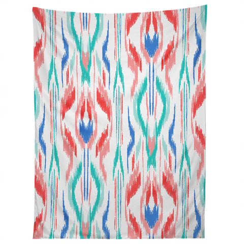 Jacqueline Maldonado Sun Dress Ikat Blue Tapestry