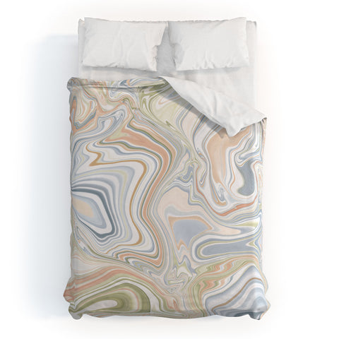 Jacqueline Maldonado Sway Marble Duvet Cover