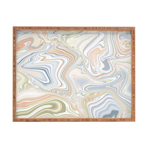 Jacqueline Maldonado Sway Marble Rectangular Tray