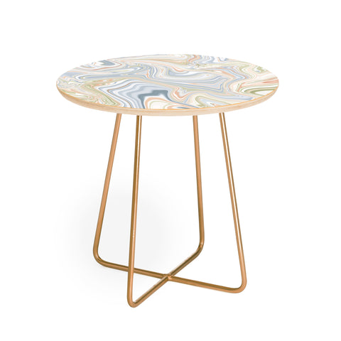 Jacqueline Maldonado Sway Marble Round Side Table