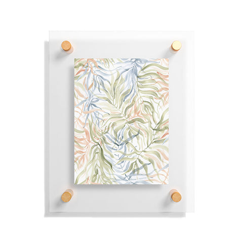Jacqueline Maldonado Sway Palms Floating Acrylic Print