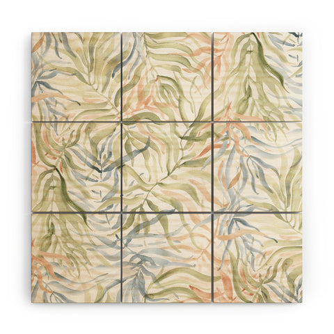 Jacqueline Maldonado Sway Palms Wood Wall Mural