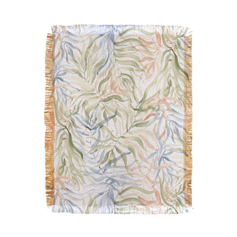 Jacqueline Maldonado Sway Palms Throw Blanket