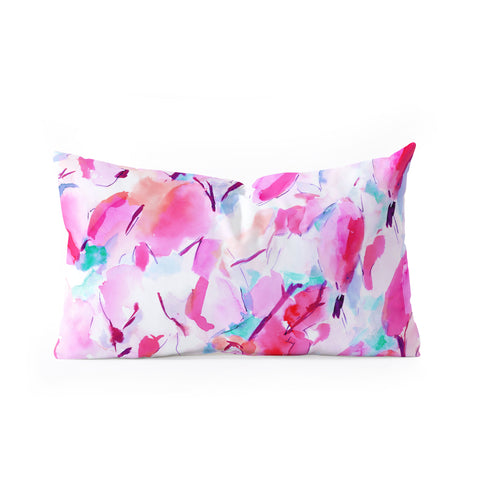 Jacqueline Maldonado Synesthete Oblong Throw Pillow