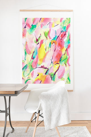 Jacqueline Maldonado Synesthete Spring Art Print And Hanger