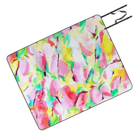 Jacqueline Maldonado Synesthete Spring Picnic Blanket