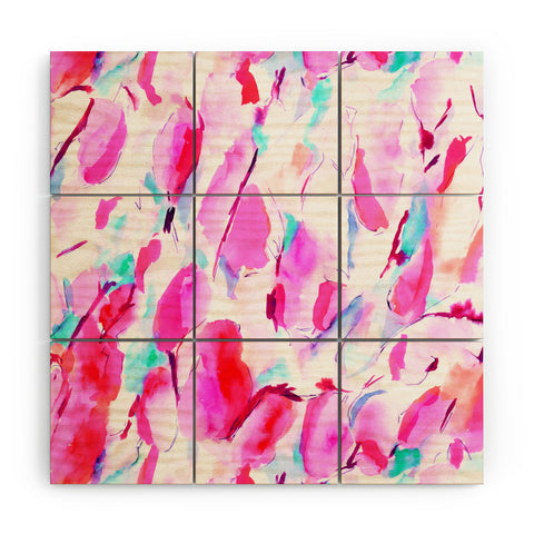 Jacqueline Maldonado Synesthete Wood Wall Mural