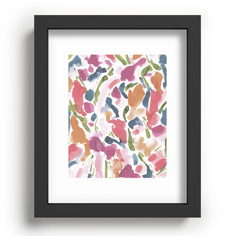 Jacqueline Maldonado Synthesis Raspberry Recessed Framing Rectangle