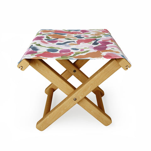 Jacqueline Maldonado Synthesis Raspberry Folding Stool