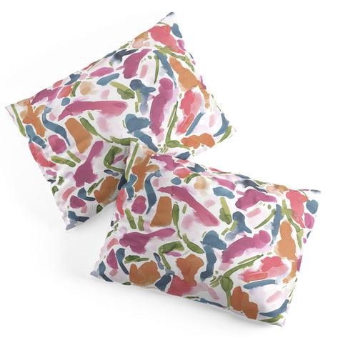 Jacqueline Maldonado Synthesis Raspberry Pillow Shams