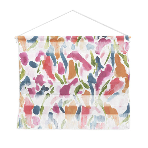 Jacqueline Maldonado Synthesis Raspberry Wall Hanging Landscape