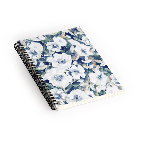 Jacqueline Maldonado Textural Botanical Watercolor Spiral Notebook