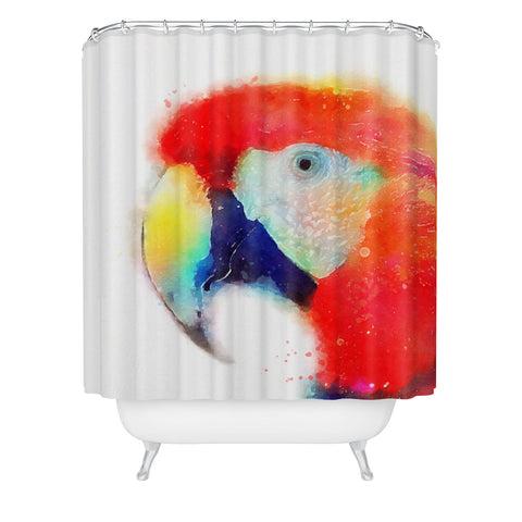 Jacqueline Maldonado The Articulate Shower Curtain