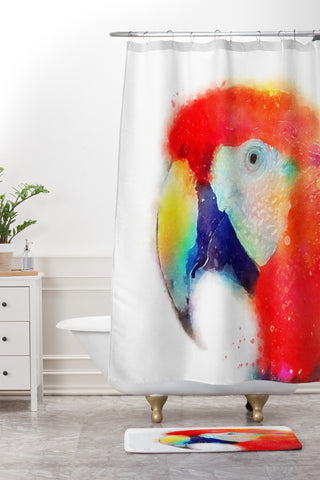 Jacqueline Maldonado The Articulate Shower Curtain And Mat