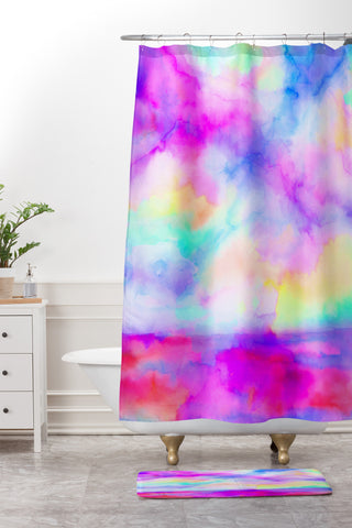 Jacqueline Maldonado The Calm And The Storm Shower Curtain And Mat