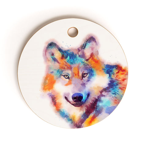 Jacqueline Maldonado The Faithful Cutting Board Round