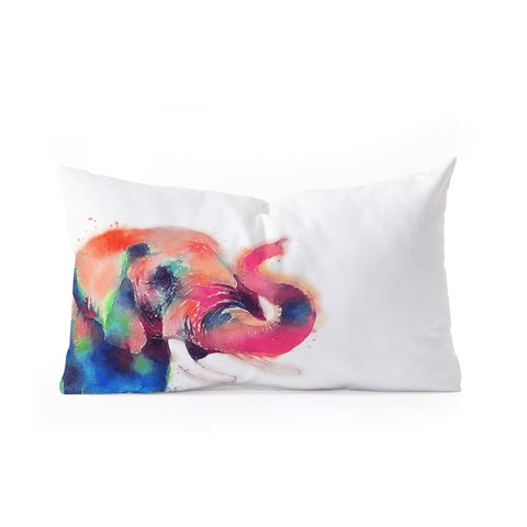 Jacqueline Maldonado The Majestic Oblong Throw Pillow
