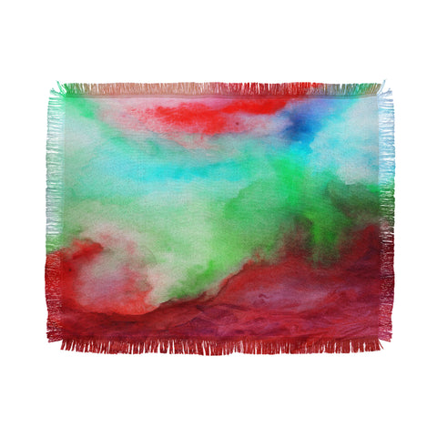 Jacqueline Maldonado The Red Sea Throw Blanket
