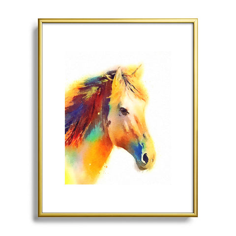 Jacqueline Maldonado The Spirited Metal Framed Art Print