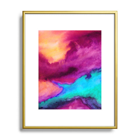 Jacqueline Maldonado The Tide Metal Framed Art Print