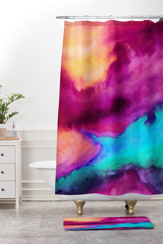 Jacqueline Maldonado The Tide Shower Curtain And Mat