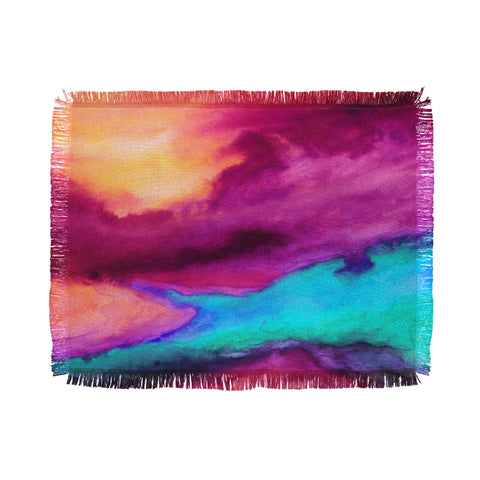 Jacqueline Maldonado The Tide Throw Blanket