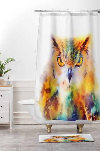 Jacqueline Maldonado The Wise Shower Curtain And Mat