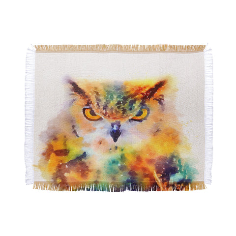 Jacqueline Maldonado The Wise Throw Blanket