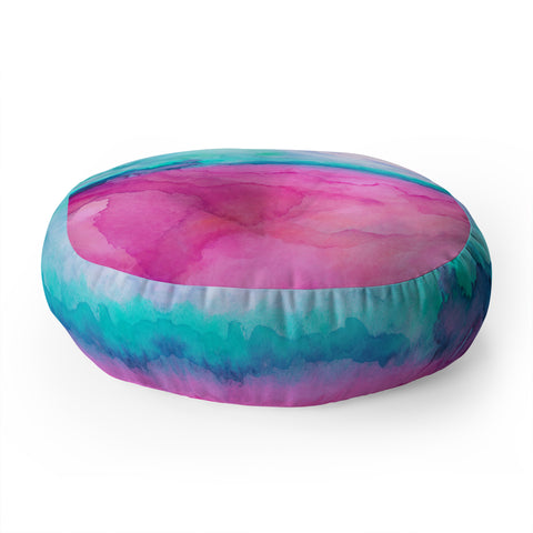 Jacqueline Maldonado Tidal Color Floor Pillow Round