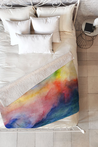 Jacqueline Maldonado Torrent 1 Fleece Throw Blanket