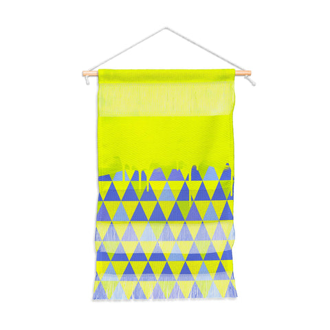 Jacqueline Maldonado Triangle Dip Lime Wall Hanging Portrait