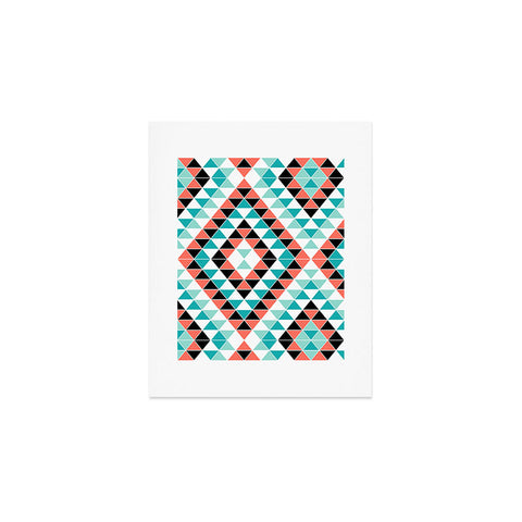 Jacqueline Maldonado Tribal Triangles 1 Art Print