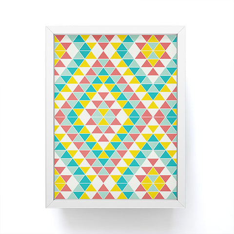 Jacqueline Maldonado Tribal Triangles 2 Framed Mini Art Print