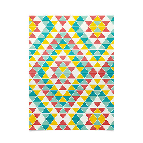 Jacqueline Maldonado Tribal Triangles 2 Poster