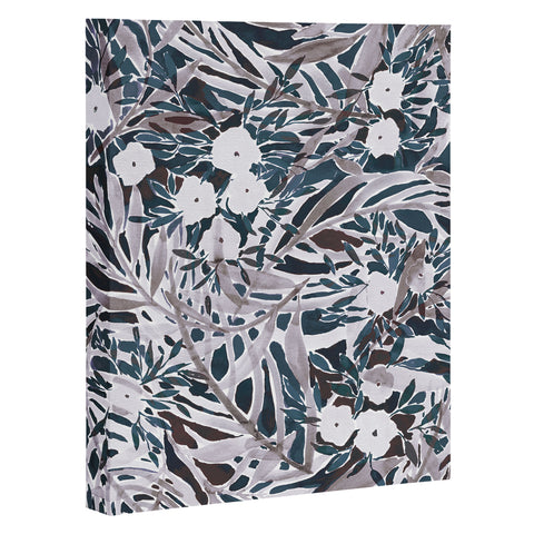 Jacqueline Maldonado Tropical Daydream Deep Neutral Art Canvas