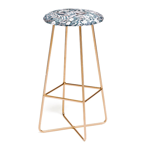 Jacqueline Maldonado Tropical Daydream Deep Neutral Bar Stool