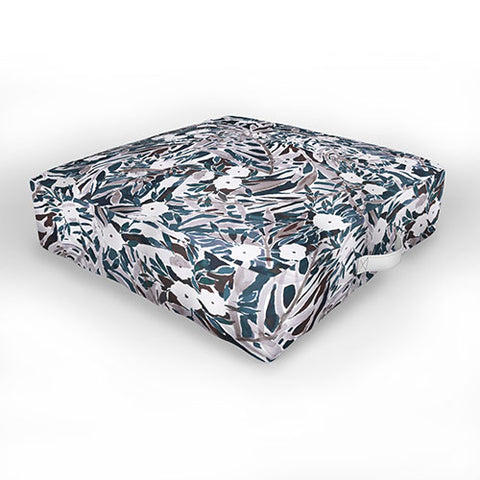 Jacqueline Maldonado Tropical Daydream Deep Neutral Outdoor Floor Cushion