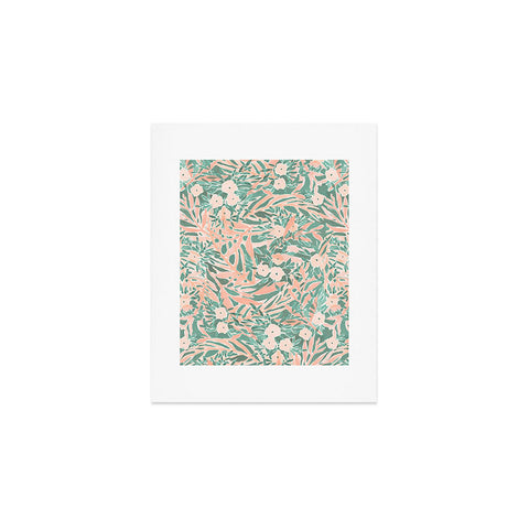 Jacqueline Maldonado Tropical Daydream Pale Coral Art Print