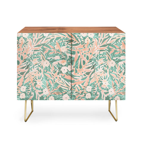 Jacqueline Maldonado Tropical Daydream Pale Coral Credenza