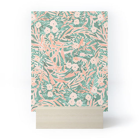 Jacqueline Maldonado Tropical Daydream Pale Coral Mini Art Print