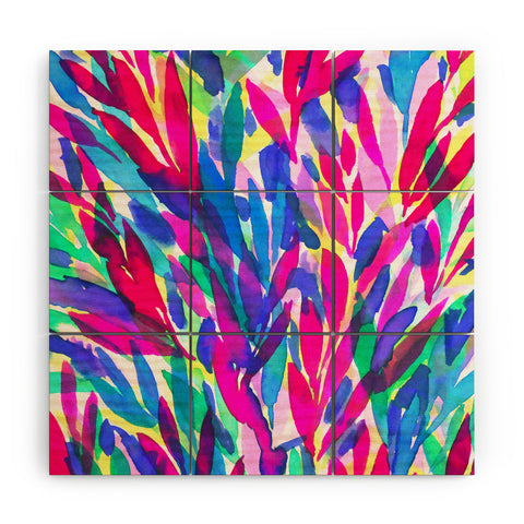 Jacqueline Maldonado Tropicali Wood Wall Mural