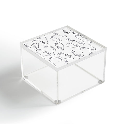 Jacqueline Maldonado Twin Flames Black and White Acrylic Box