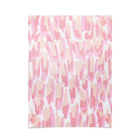 Jacqueline Maldonado Twin Flames Brushstrokes Poster