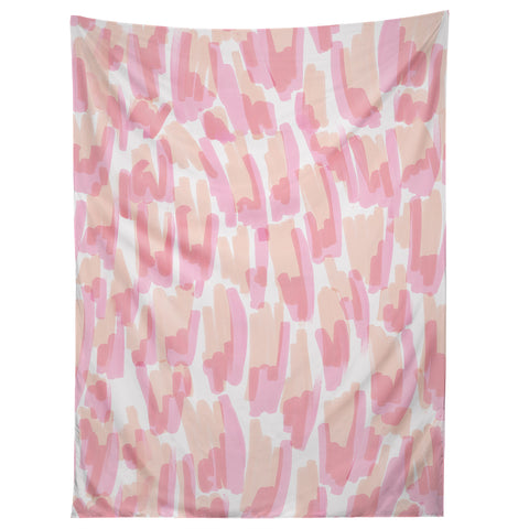 Jacqueline Maldonado Twin Flames Brushstrokes Tapestry