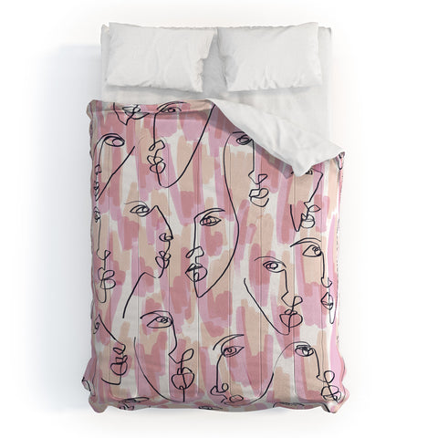 Jacqueline Maldonado Twin Flames Comforter