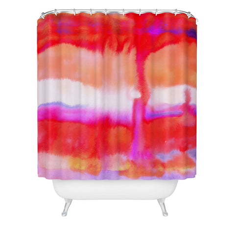 Jacqueline Maldonado Undertow 1 Shower Curtain